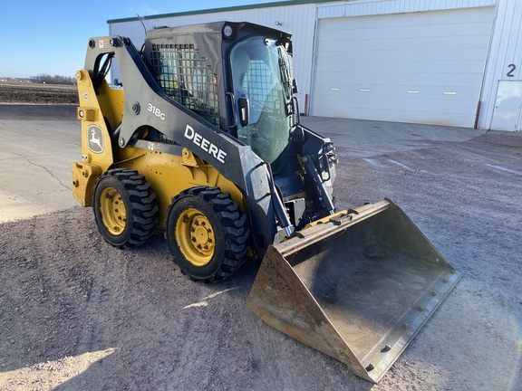 2021 John Deere 318G Skid Steer Loader