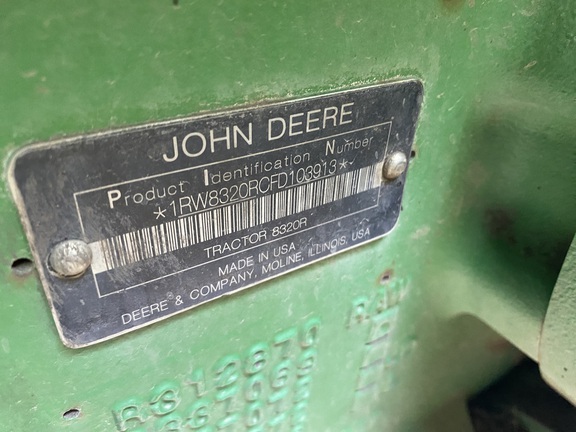 2015 John Deere 8320R Tractor