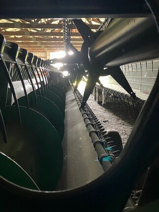 2009 John Deere 635F Header Combine