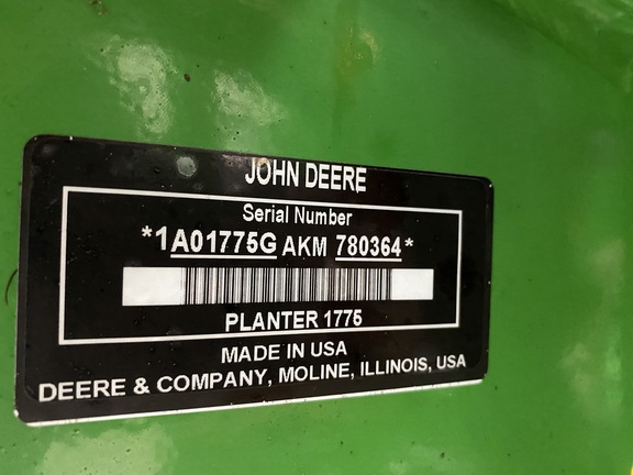 2019 John Deere 1775NT Planter