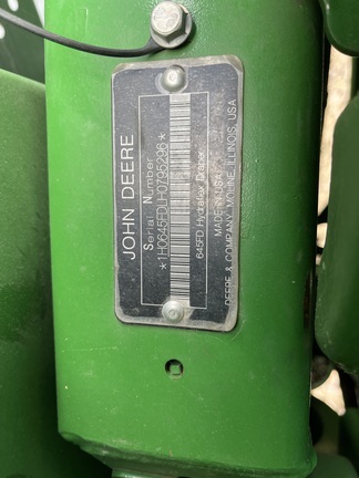 2017 John Deere 645FD Header Combine