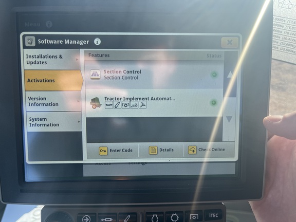 2020 John Deere 8RX 370 Tractor Rubber Track