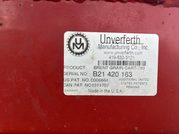 2004 Brent 780 Grain Cart