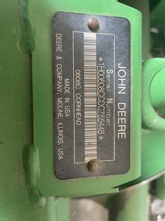 2013 John Deere 608C Header Corn Head
