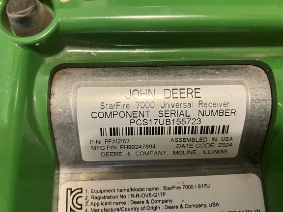 2023 John Deere StarFire 7000 Receiver Precision Ag