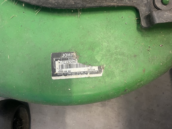 2018 John Deere 1570 Mower/Front Deck