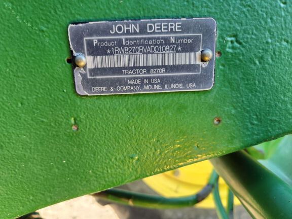 2010 John Deere 8270R Tractor