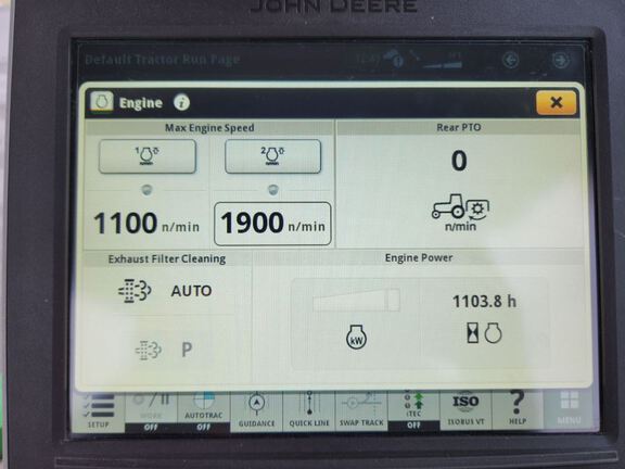 2022 John Deere 8RT 370 Tractor Rubber Track