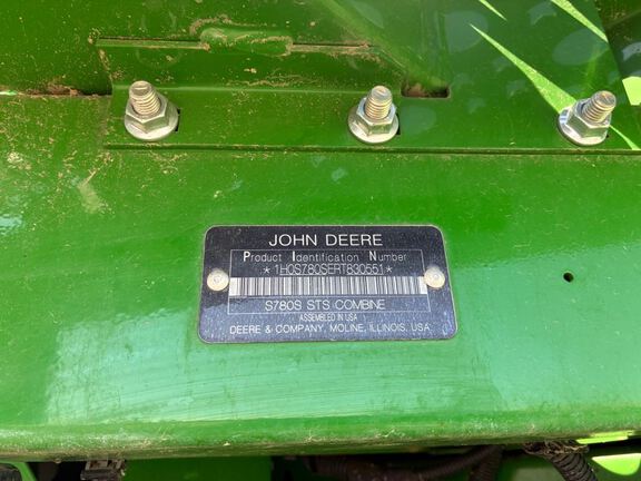 2024 John Deere S780 Combine
