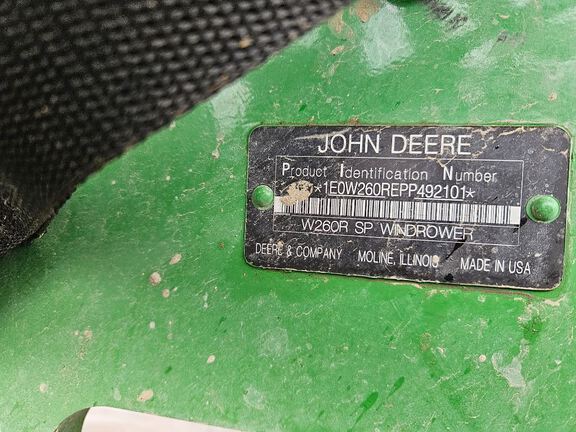 2023 John Deere W260R Windrower