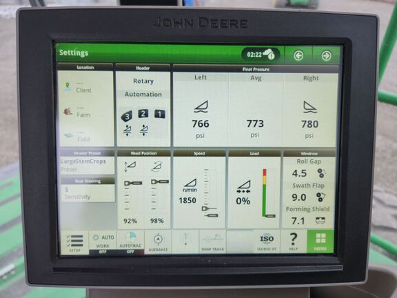 2023 John Deere W260R Windrower