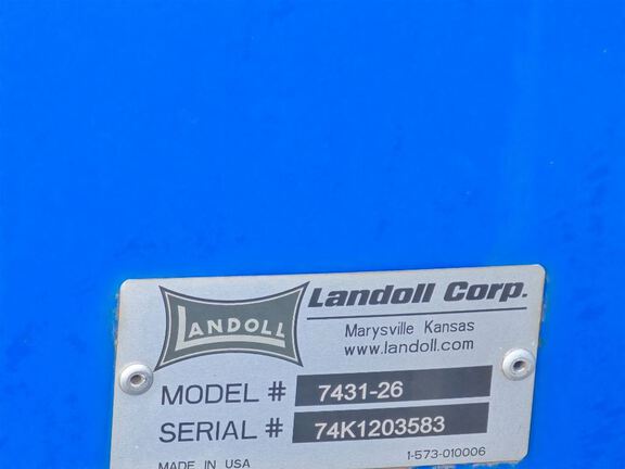 Landoll 7431-26 Misc