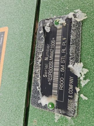 2022 John Deere W260R Windrower