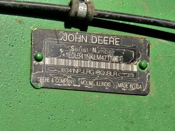 2021 John Deere L341 Baler/Big Square