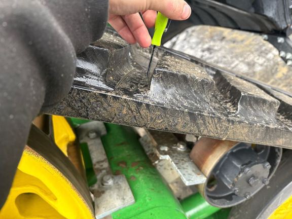 2025 John Deere 8RX 370 Tractor Rubber Track