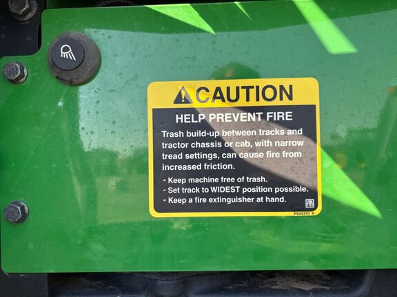 2025 John Deere 8RX 410 Tractor Rubber Track