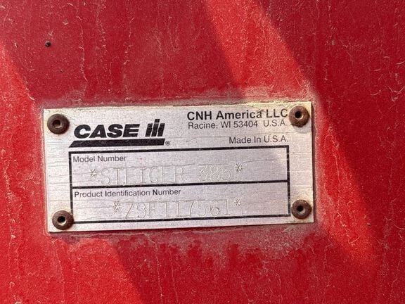 2010 Case 385 Tractor 4WD
