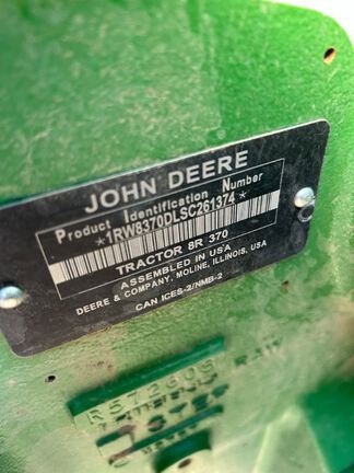 2025 John Deere 8R 370 Tractor