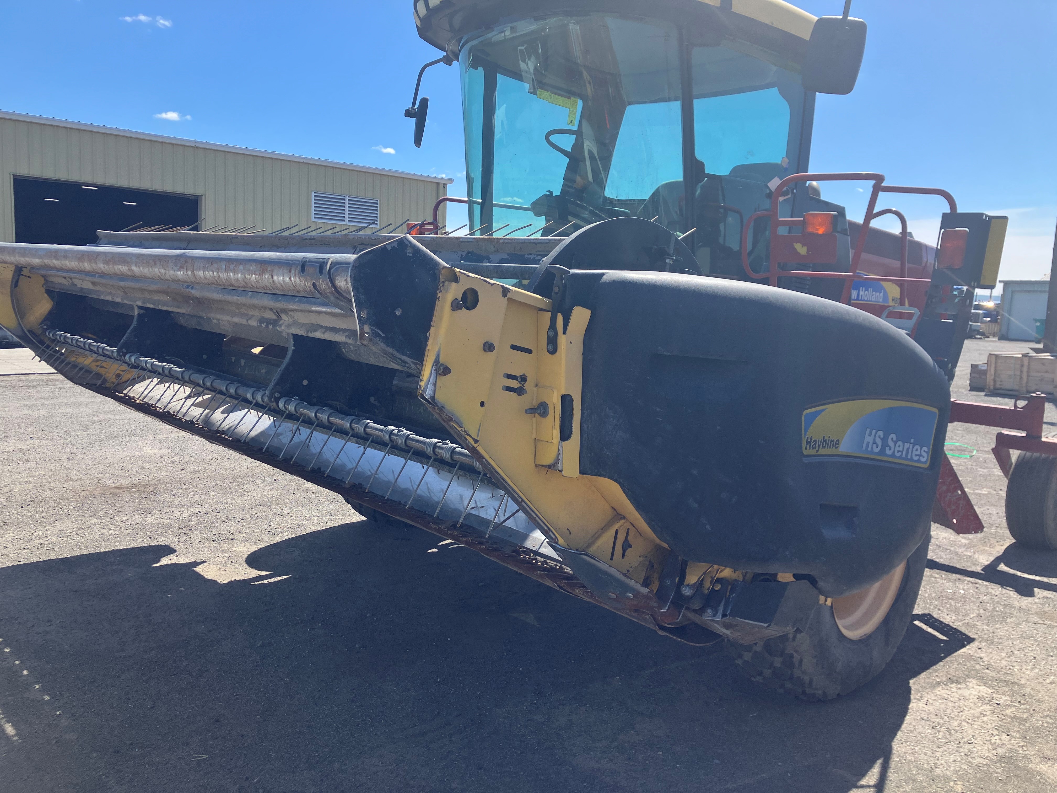 2011 New Holland H8040 Windrower