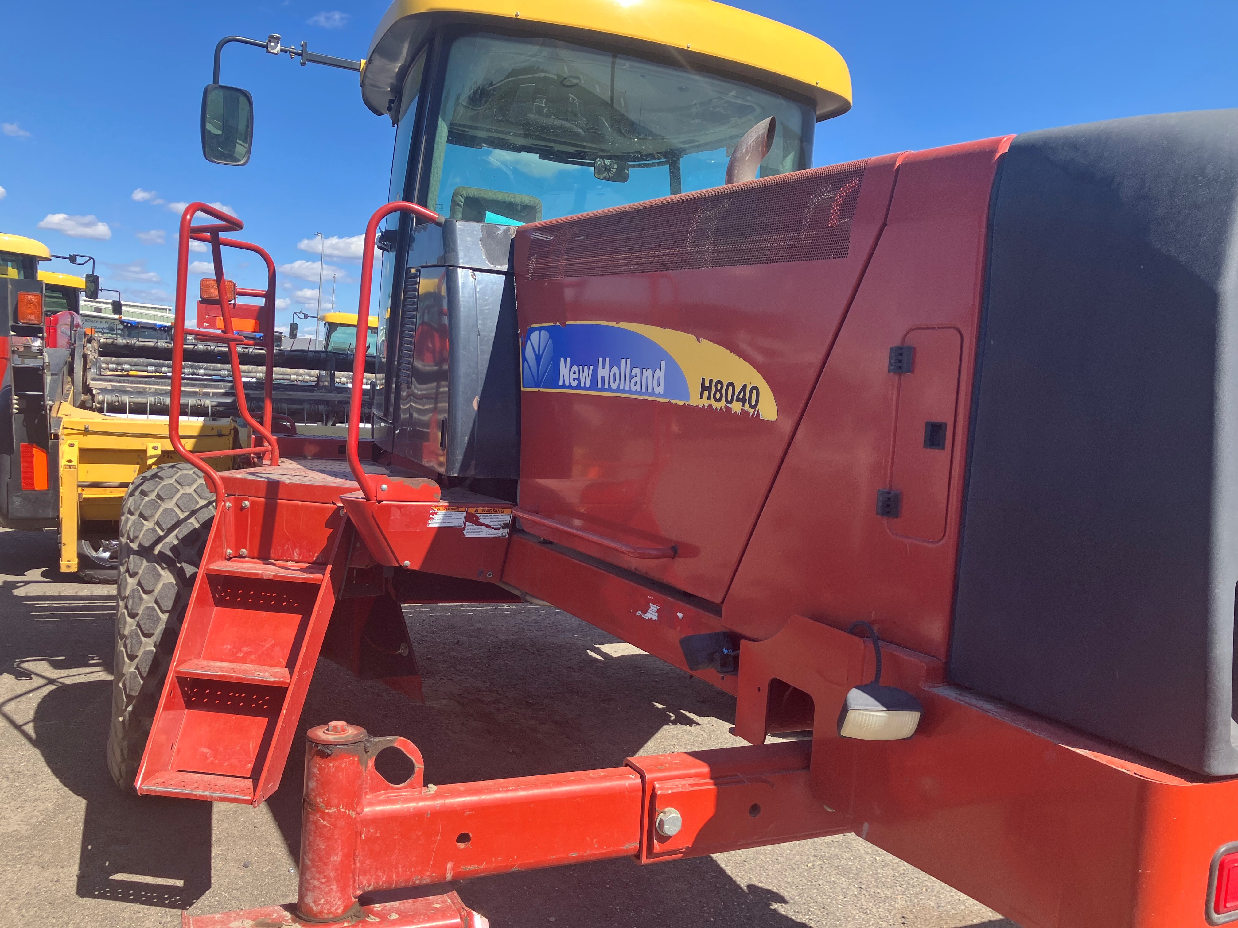 2011 New Holland H8040 Windrower