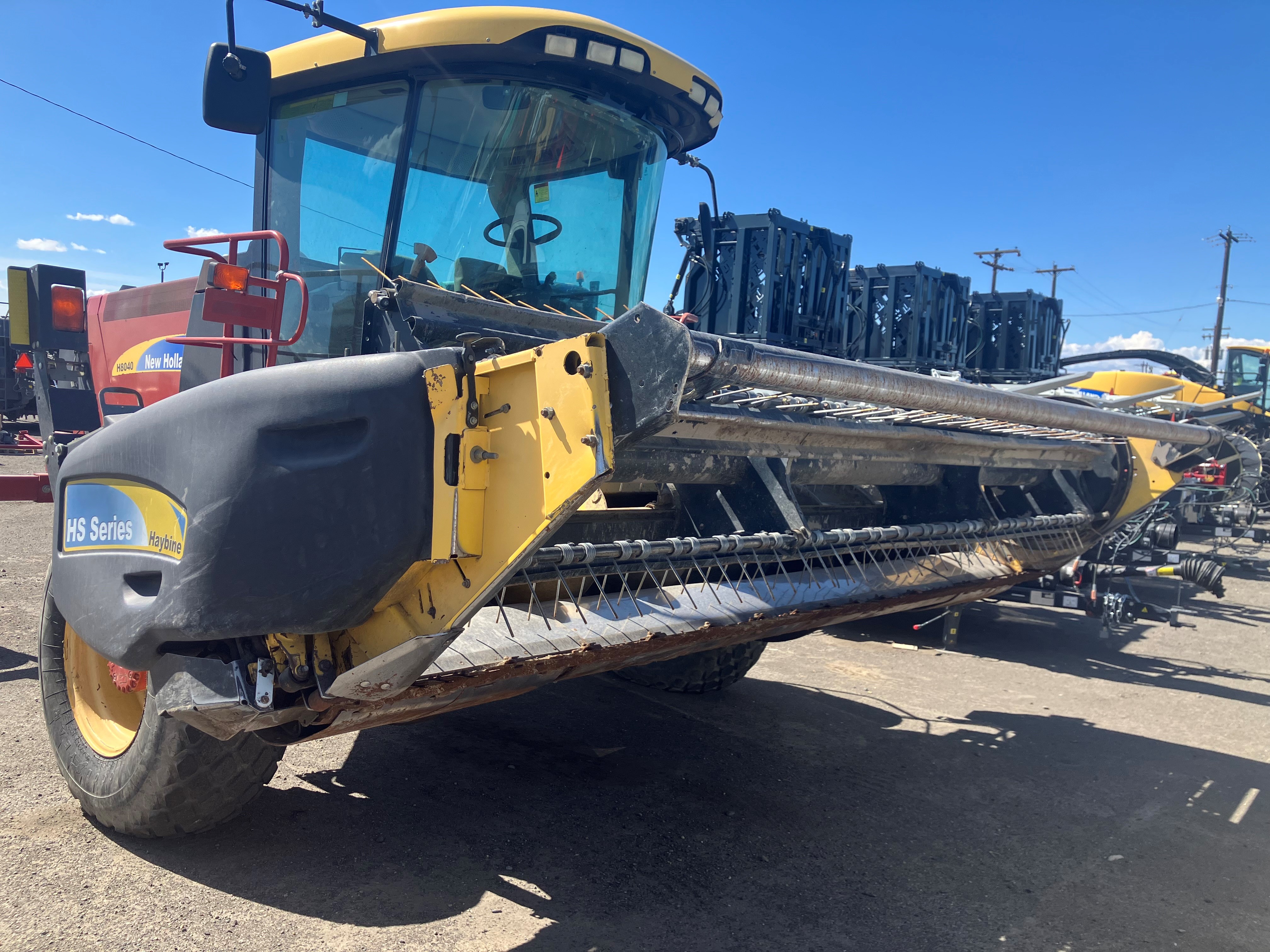 2011 New Holland H8040 Windrower