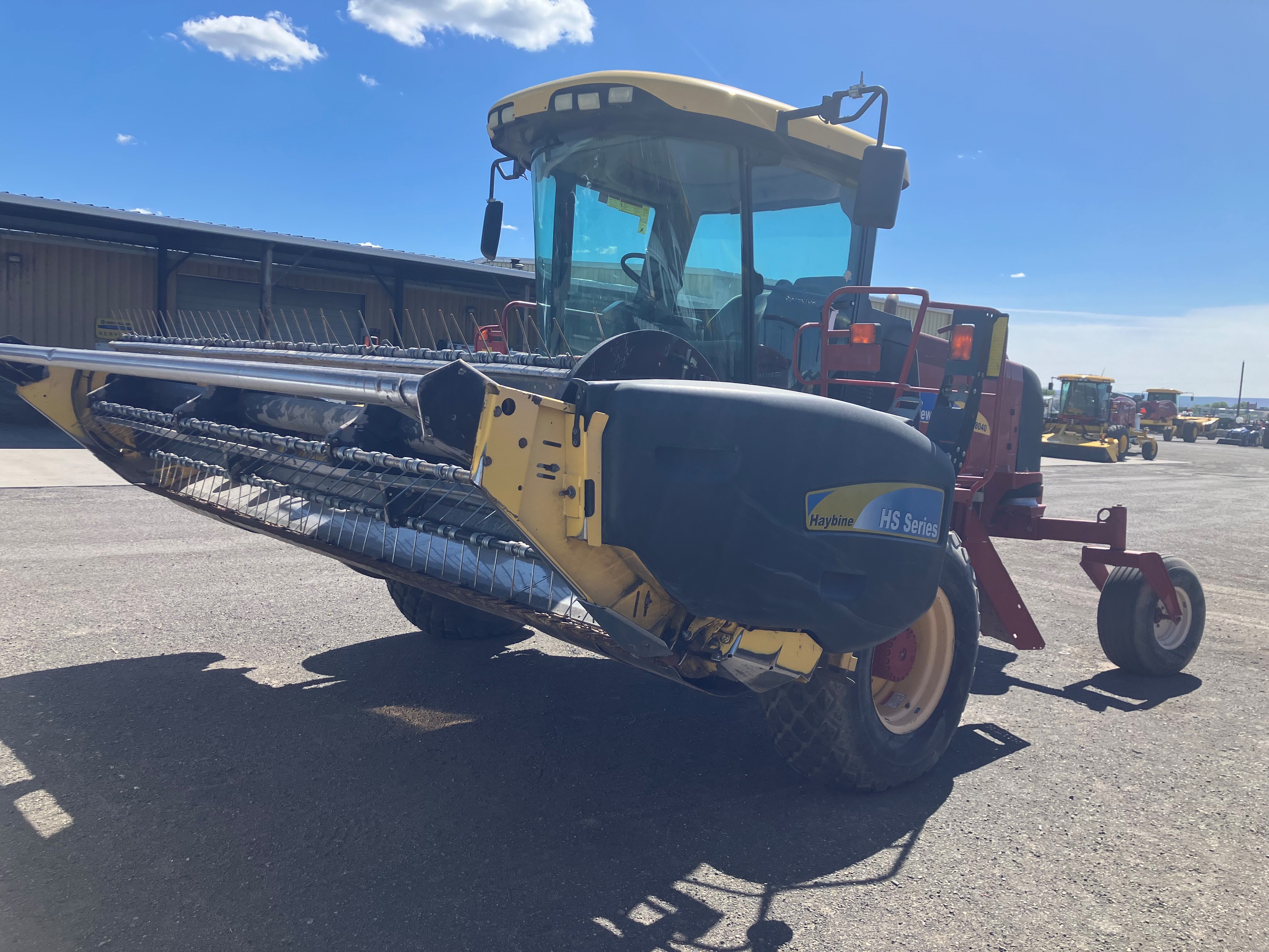 2011 New Holland H8040 Windrower