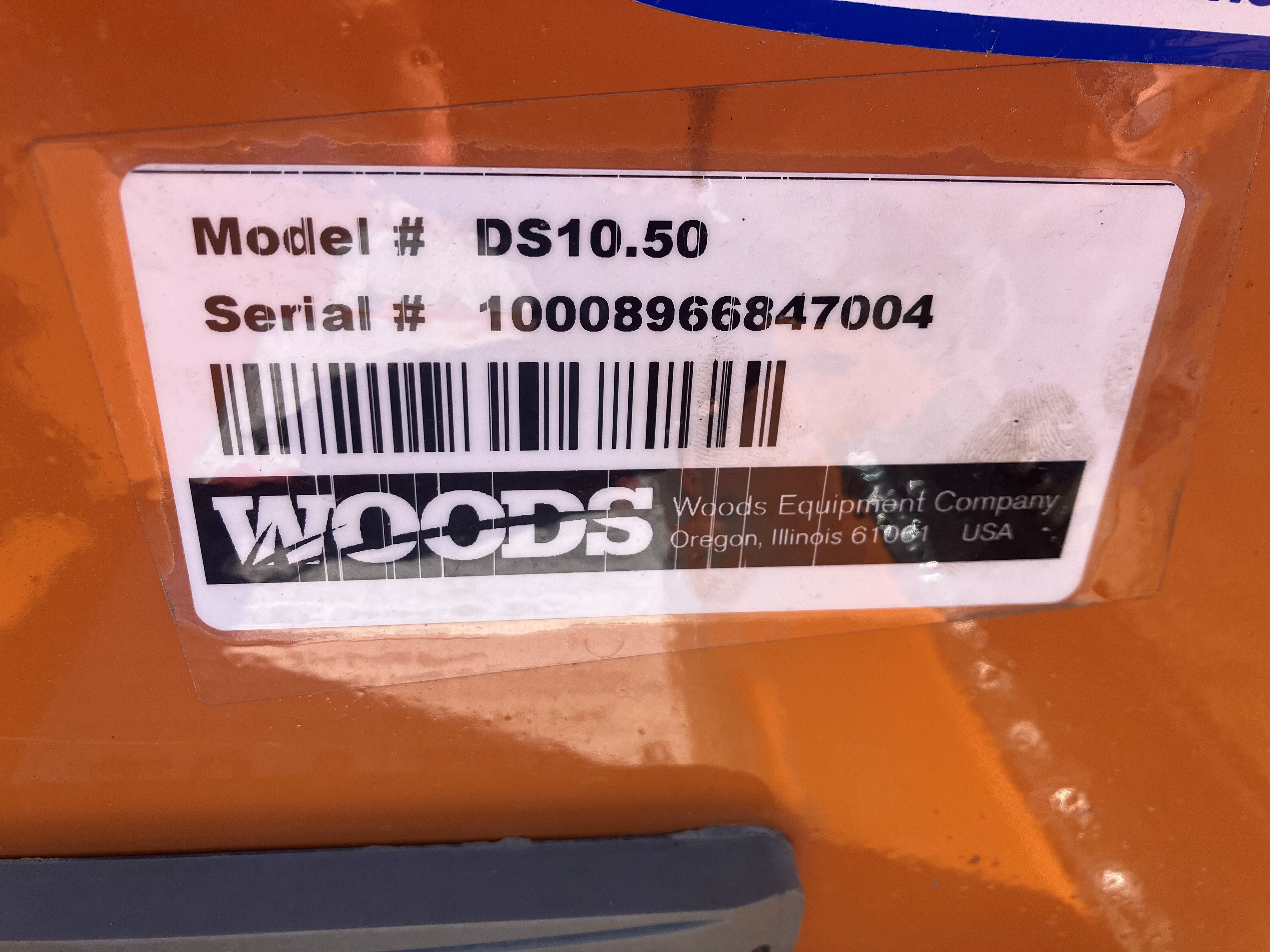 2022 Woods MDS10.50W Mower