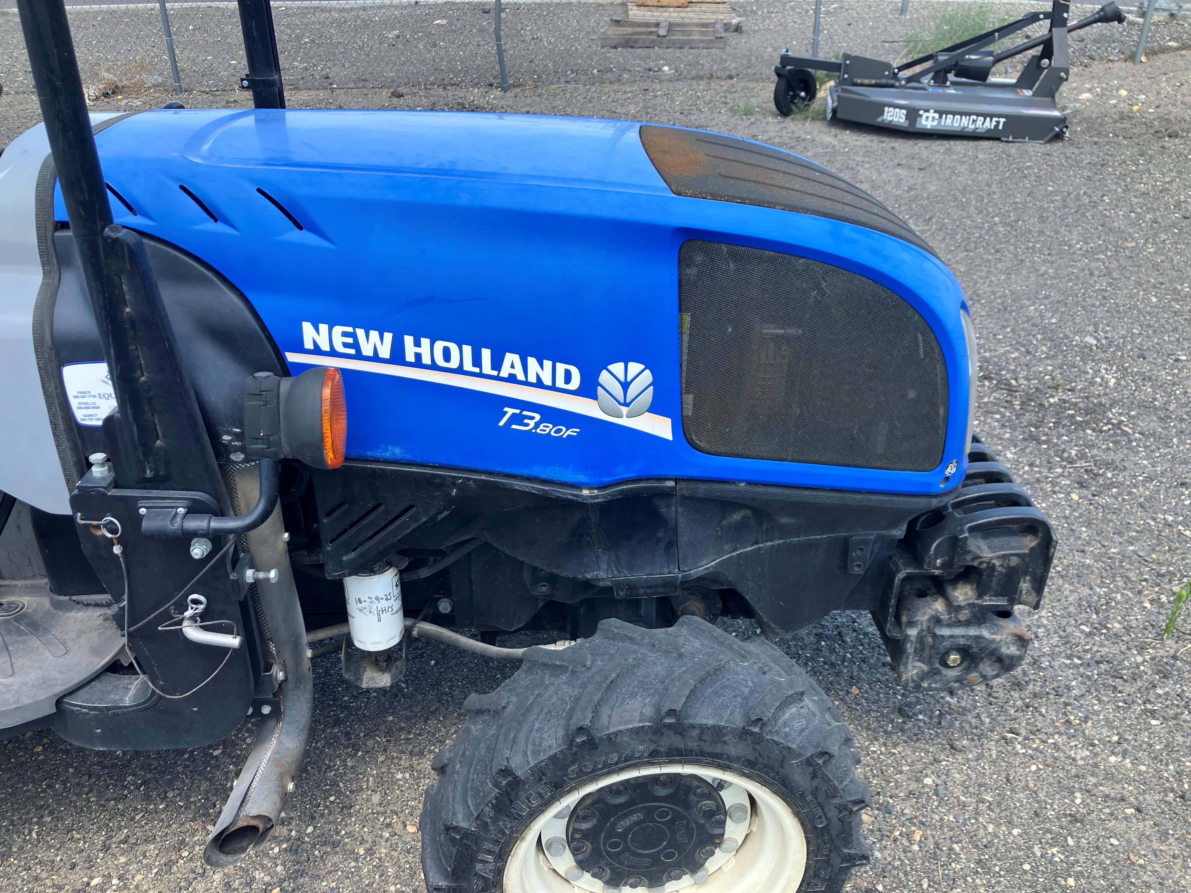 2019 New Holland T3.80F Tractor