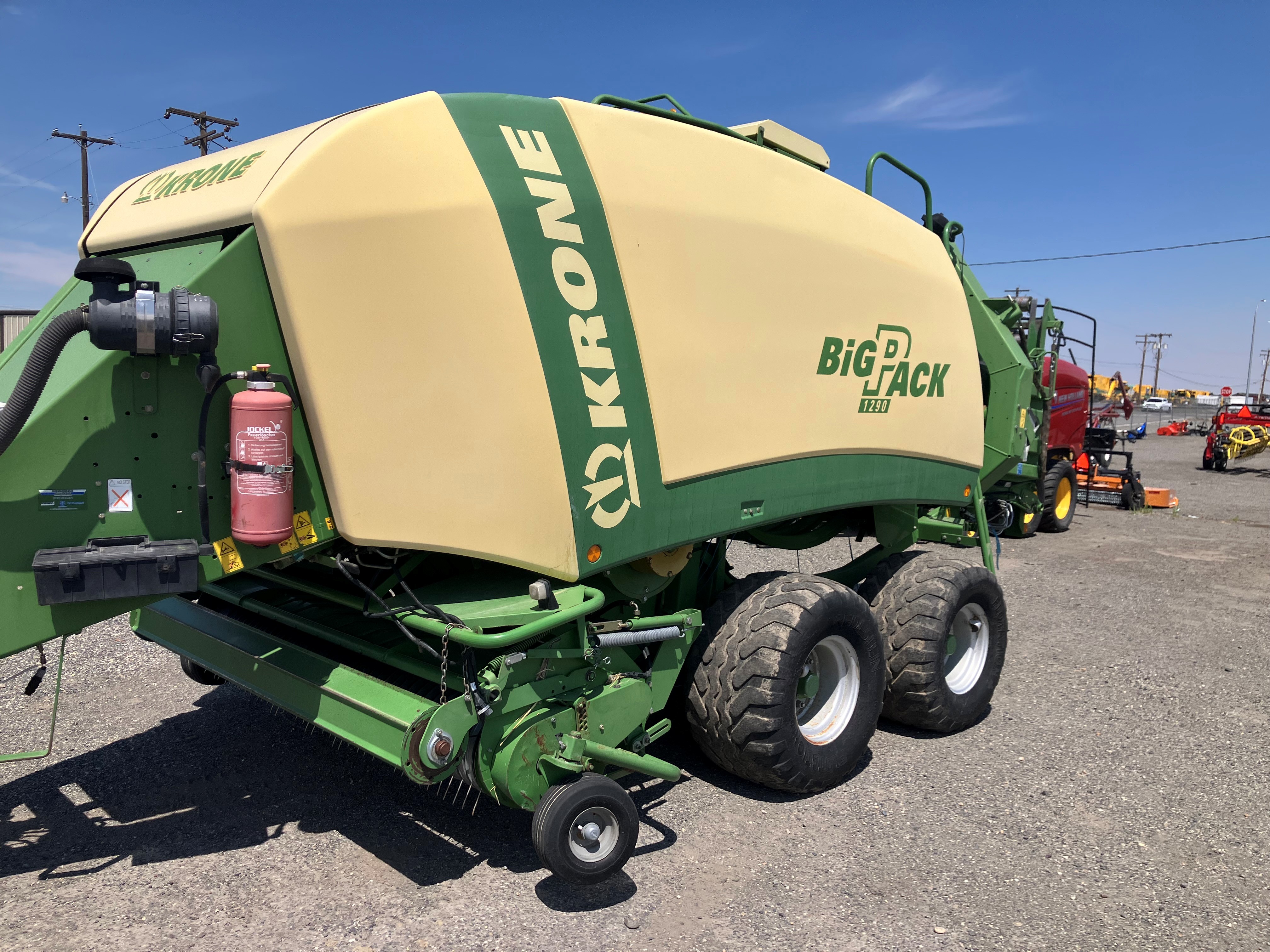 2009 Krone BP1290 Baler/Square