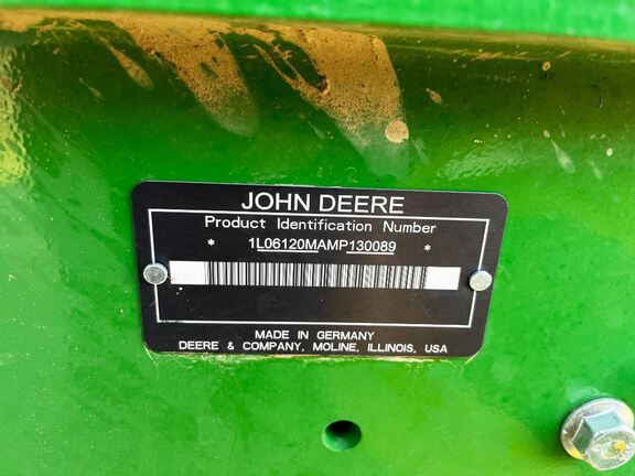 2022 John Deere 6120M Tractor