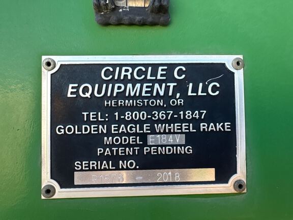 2018 Misc E184V Rake