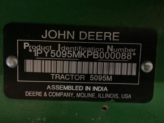 2023 John Deere 5095M Tractor