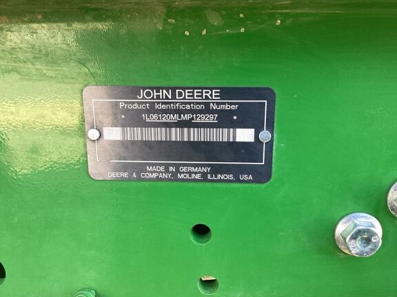 2022 John Deere 6120M Tractor