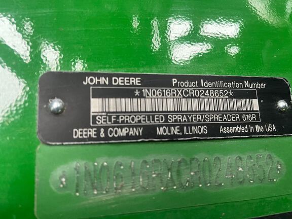 2024 John Deere 616R Sprayer/High Clearance