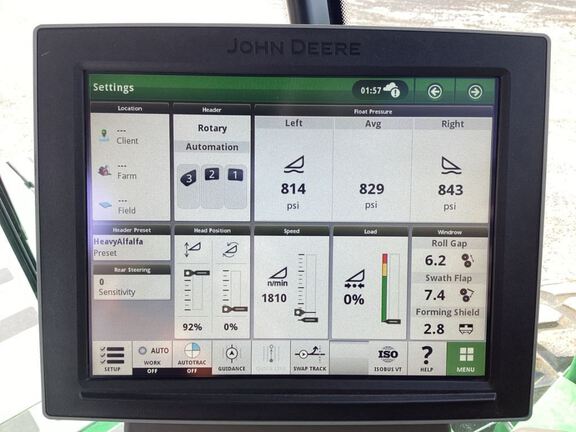 2023 John Deere W260R Windrower