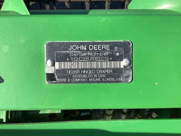 2024 John Deere HD35R Header Combine