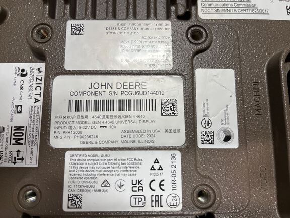 2023 John Deere 4640 DISPLAY Precision Ag