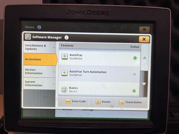 2019 John Deere 4640 DISPLAY Precision Ag