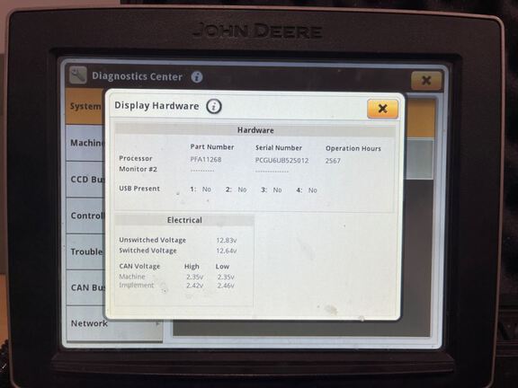 2019 John Deere 4640 DISPLAY Precision Ag