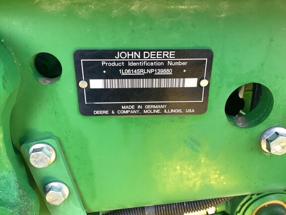 2022 John Deere 6145R Tractor