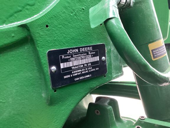 2024 John Deere 7R 310 Tractor