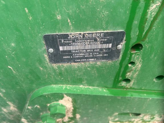 2024 John Deere 9RX 640 Tractor Rubber Track