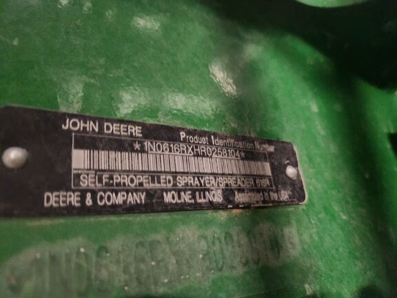 2025 John Deere 616R Sprayer/High Clearance