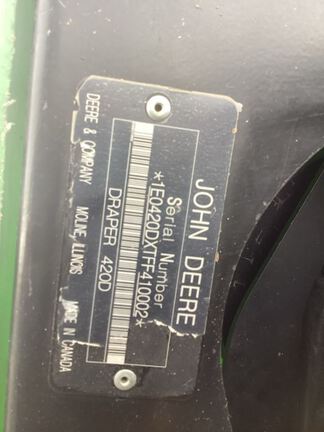 2014 John Deere W235 Windrower