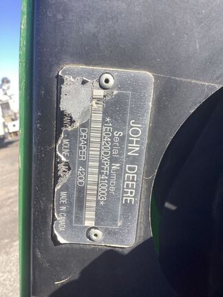 2014 John Deere W235 Windrower