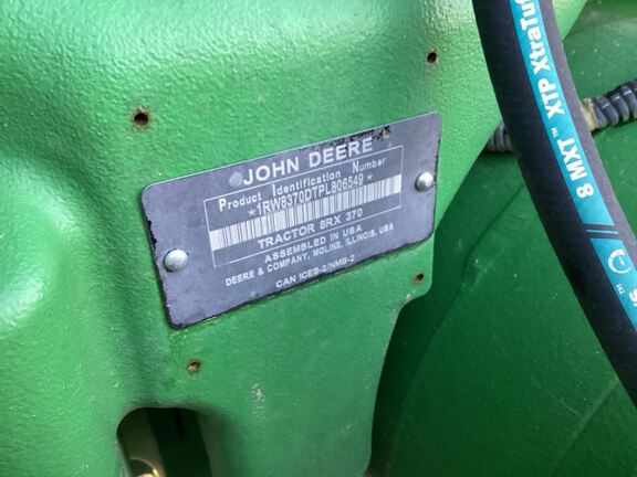 2023 John Deere 8RX 370 Tractor Rubber Track