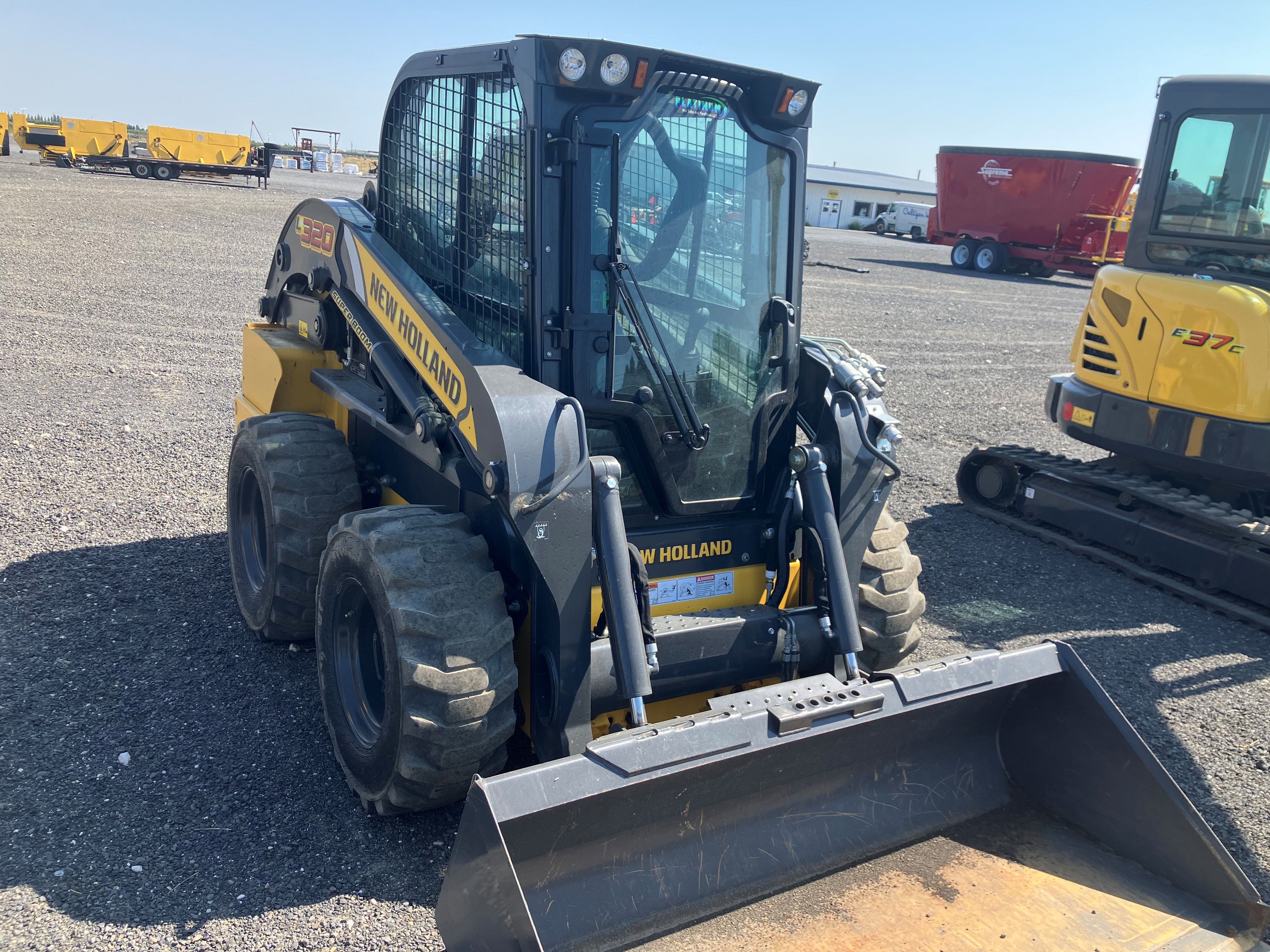 2021 New Holland L320 Skid Steer Loader