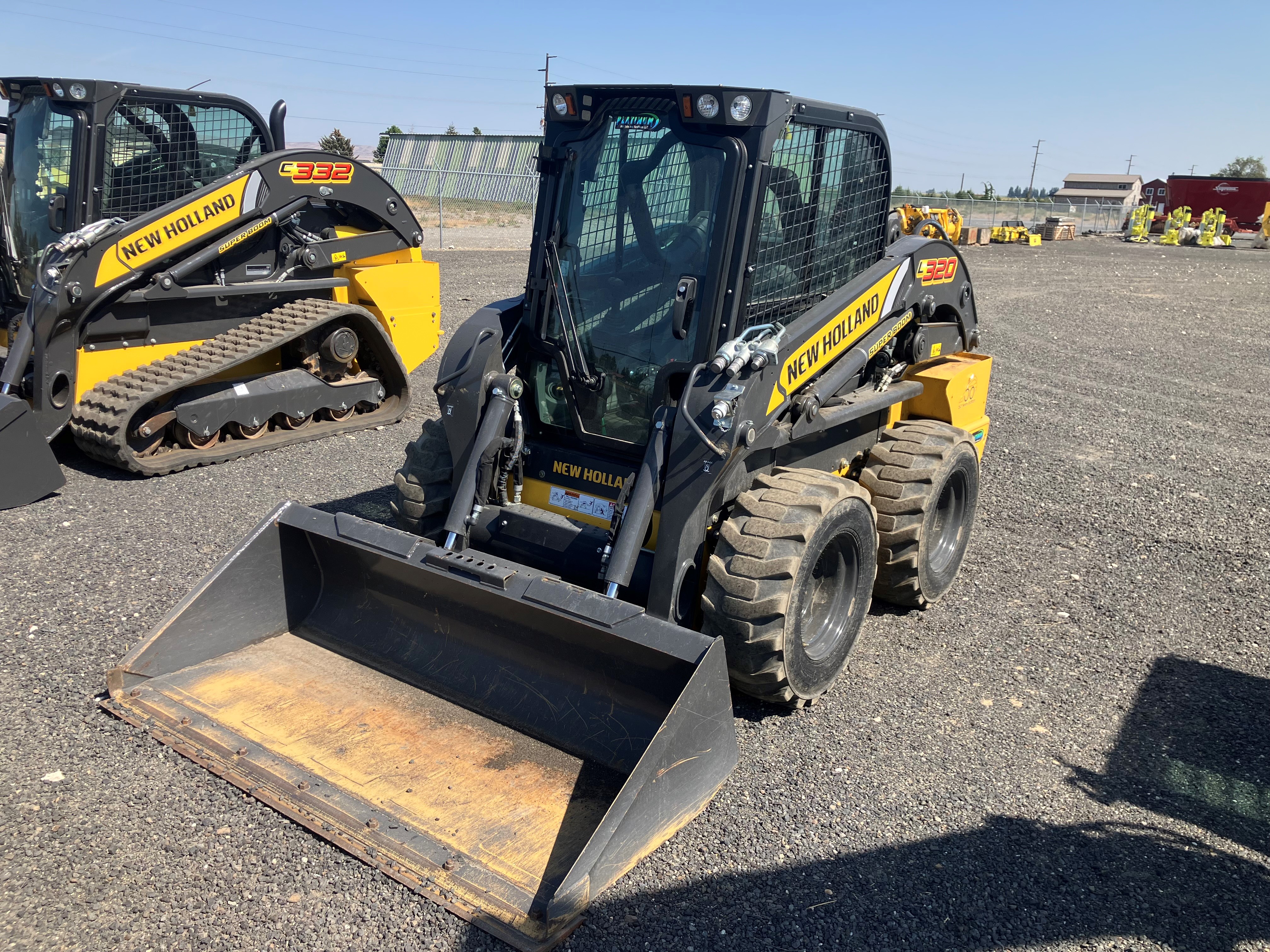 2021 New Holland L320 Skid Steer Loader