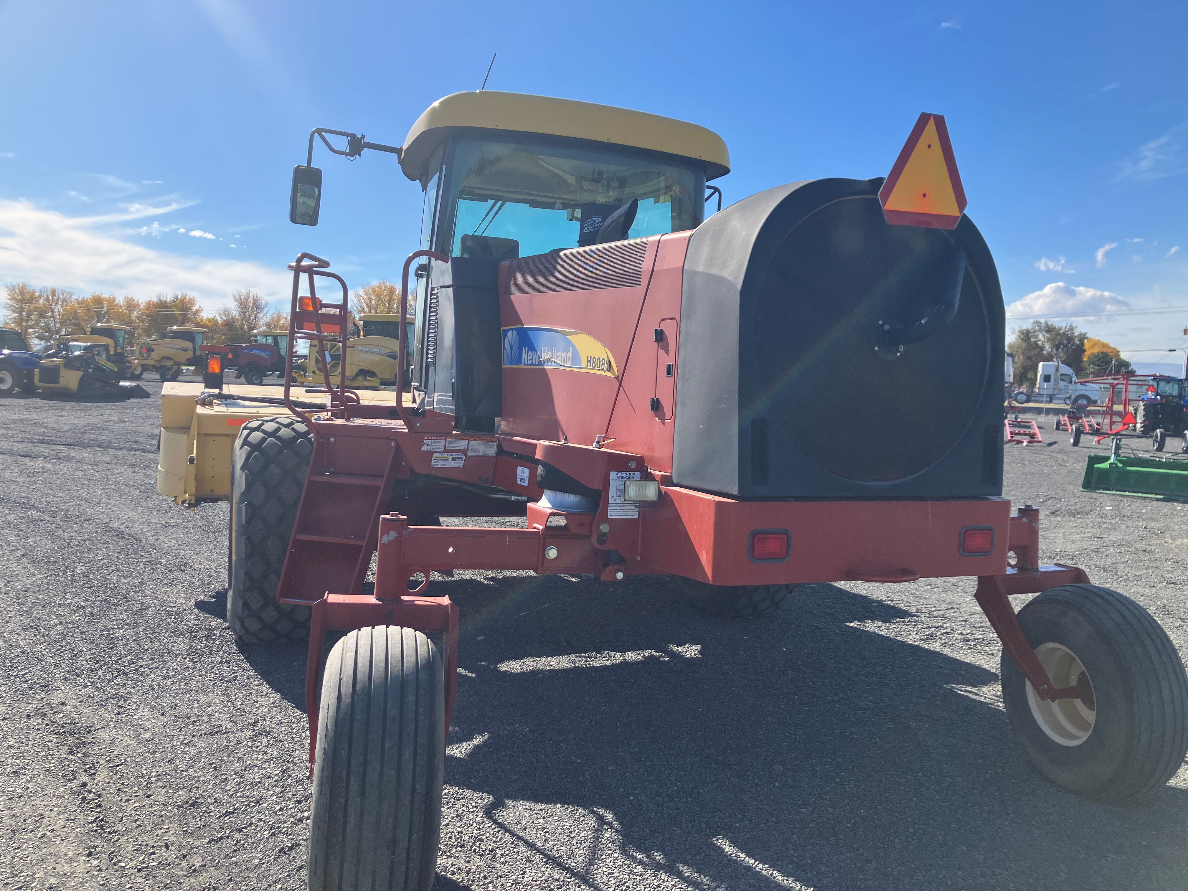 2011 New Holland H8080 Windrower
