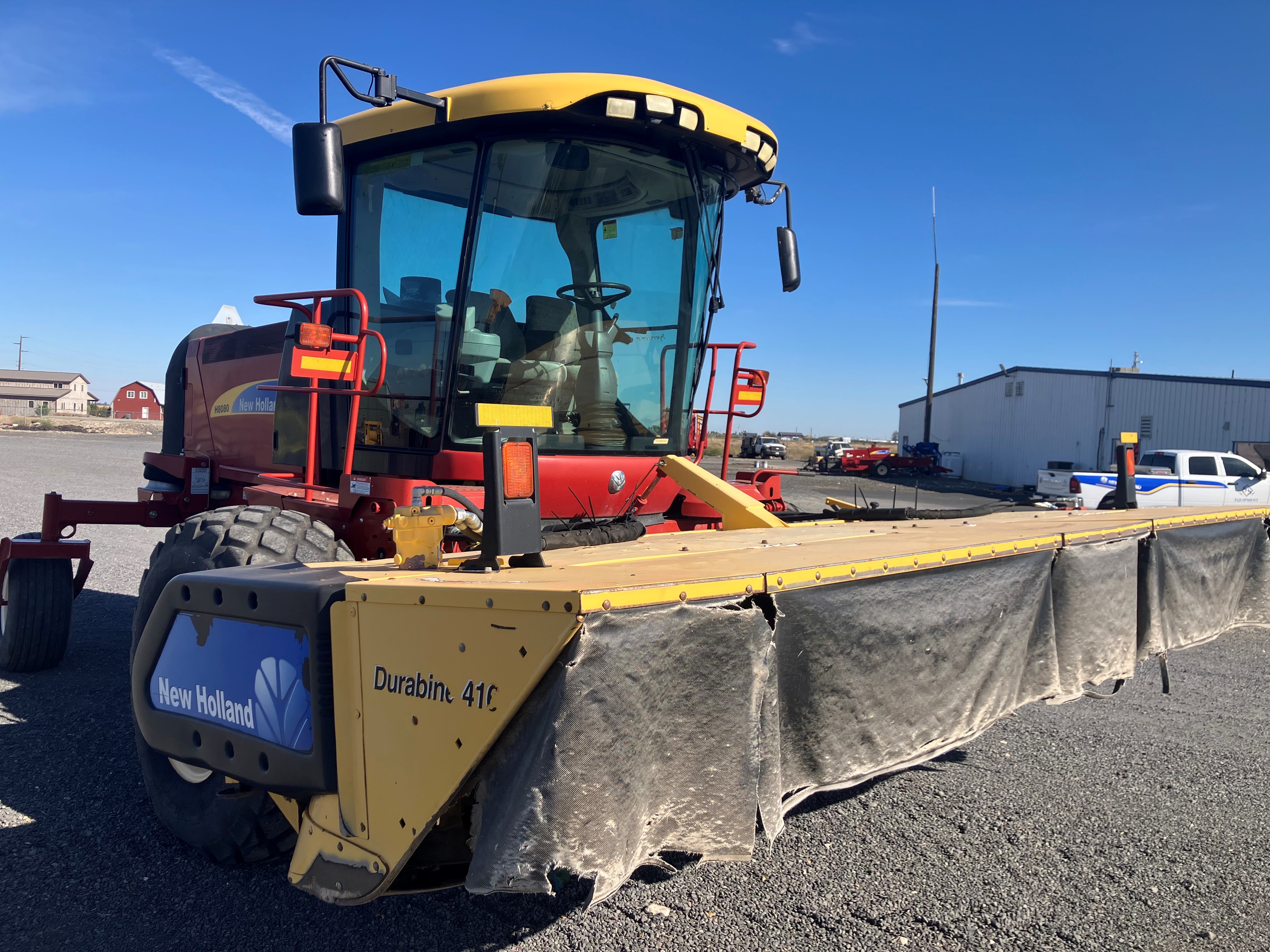 2011 New Holland H8080 Windrower